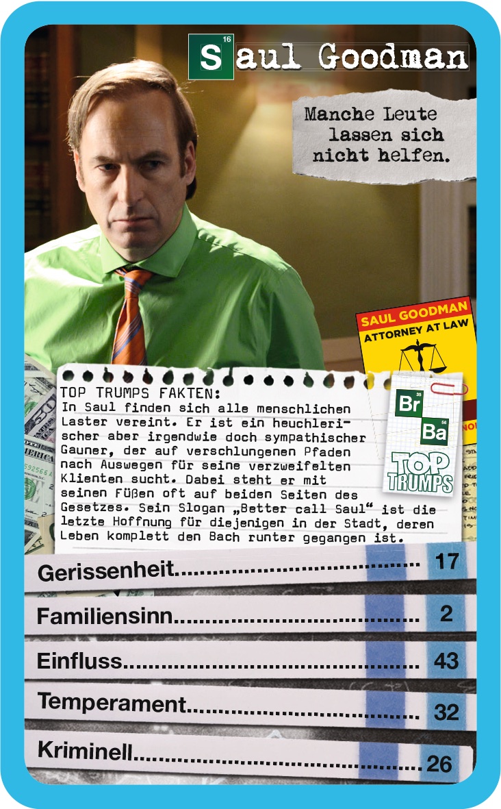 Top Trumps - Breaking Bad