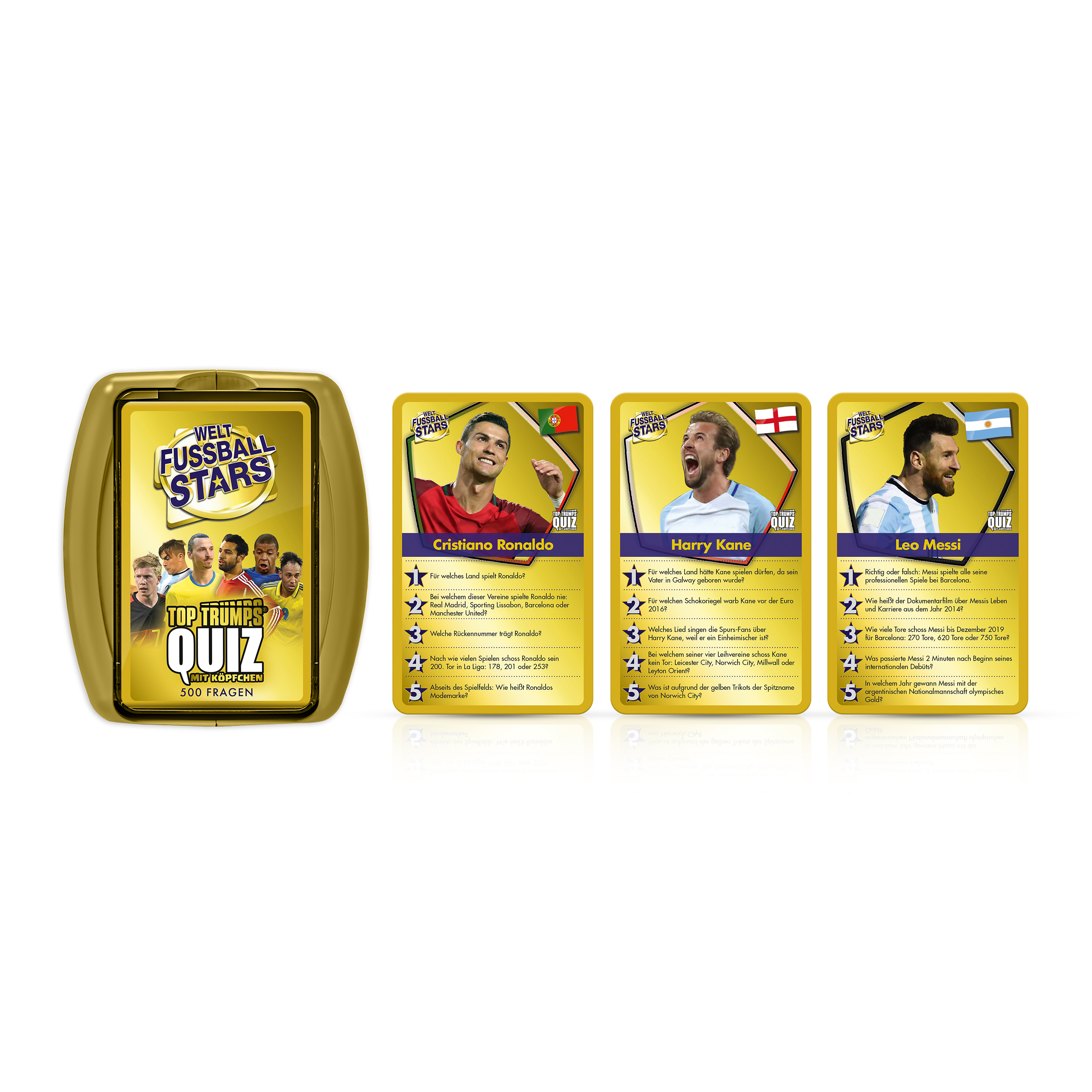 Top Trumps Quiz - Weltfußball Stars (neue Version)